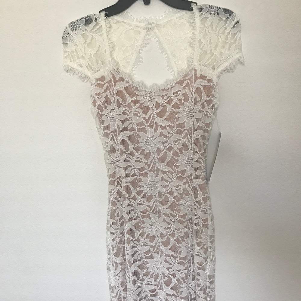 NWT White Lace Dress